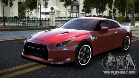 Nissan GT-R R35 MT para GTA 4