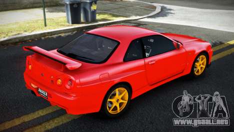 Nissan Skyline R34 PSC para GTA 4