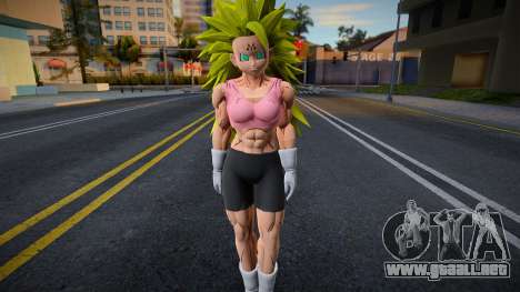 Bra (Universe 16) SSJ transformaciones v3 para GTA San Andreas