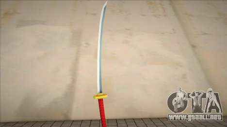 Yuta Okkotsu Katana para GTA San Andreas