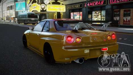 Nissan Skyline R34 GSR para GTA 4