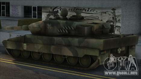 Leopard 2A6 from Battlefield 2: Euro Force para GTA San Andreas