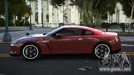 Nissan GT-R R35 MT para GTA 4