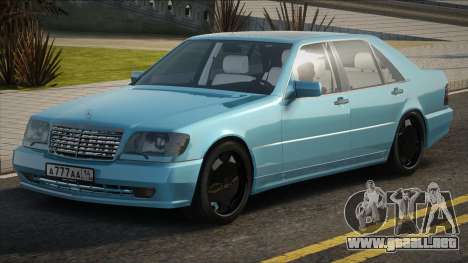 Mercedes-Benz W140 S600 JS para GTA San Andreas