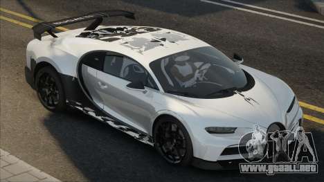 Bugatti Chiron White para GTA San Andreas
