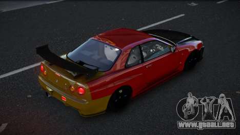 Nissan Skyline R34 GSR para GTA 4