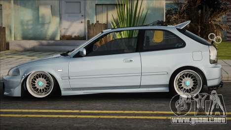 Honda Civic Starbucks para GTA San Andreas