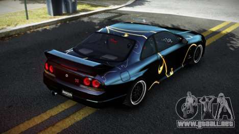 Nissan Skyline R33 LT-R S8 para GTA 4