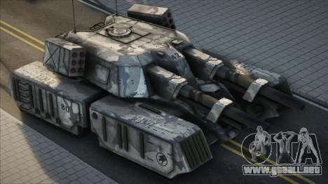 X-66 Mammoth Tank (with Arctic camouflage) from para GTA San Andreas