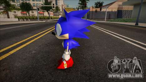 Sonic R Skin - Sonic para GTA San Andreas