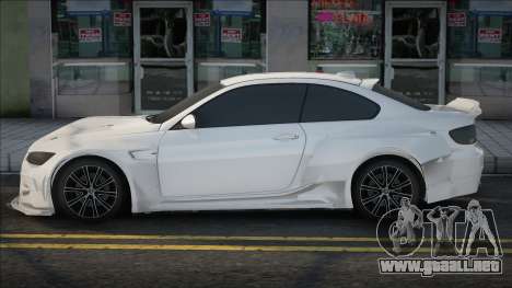 BMW M3 E92 [White] para GTA San Andreas