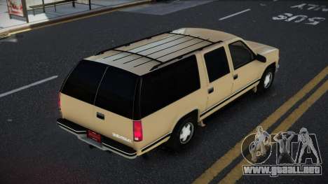 Chevrolet Suburban 98th para GTA 4