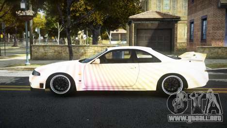 Nissan Skyline R33 LT-R S6 para GTA 4