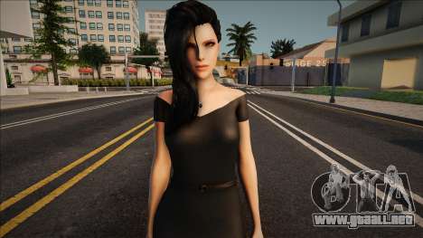 Lady Black Dress para GTA San Andreas