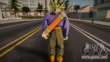 Future Trunks v2 para GTA San Andreas