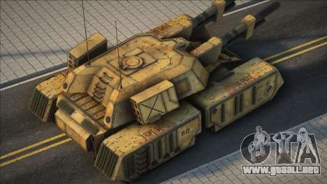 X-66 Mammoth Tank (with Default camouflage) from para GTA San Andreas