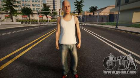 Un hombre nuevo con camiseta para GTA San Andreas