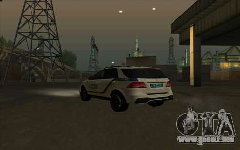 Mercedes-Benz GLE 63s NP Ucrania para GTA San Andreas