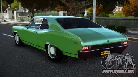 1969 Chevrolet Nova SD V1.1 para GTA 4