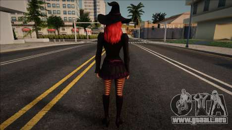 Chica linda en traje para GTA San Andreas