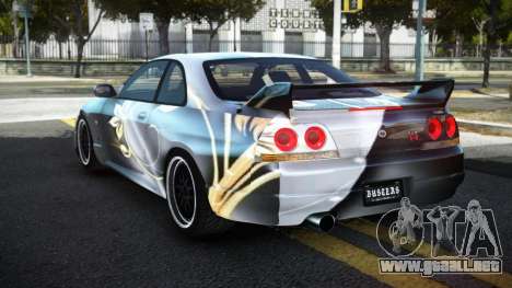 Nissan Skyline R33 LT-R S10 para GTA 4