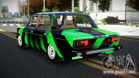 VAZ 2106 SD-R S10 para GTA 4