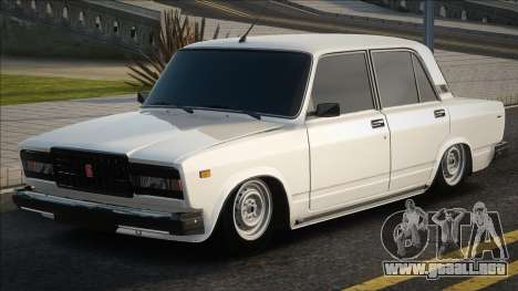 VAZ 2107 Blanco para GTA San Andreas