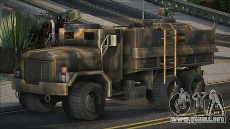 Capuchin Guntruck (M54) from Mercenaries 2: Worl para GTA San Andreas