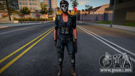 Caveira de Tom Clancys Rainbow Six Siege para GTA San Andreas