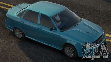 Lada Priora Blue Ver para GTA San Andreas