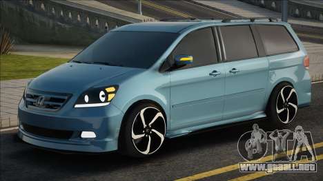 Honda Odyssey Blue para GTA San Andreas