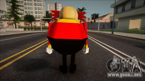 Sonic R Skin - Eggman para GTA San Andreas