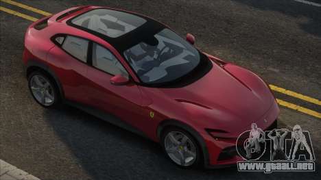 Ferrari Purosangue 2023 EVIL para GTA San Andreas