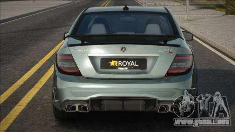 Mercedes-Benz C63 AMG Royal para GTA San Andreas