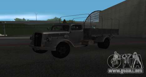 Opel Blitz 2,5-32 (Enemy Front) para GTA San Andreas