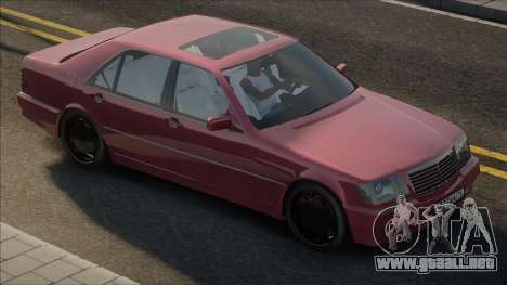 Mercedes-Benz W140 S600 JST para GTA San Andreas