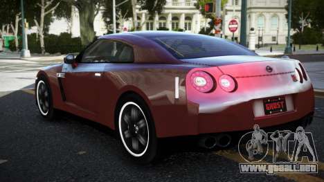 Nissan GT-R R35 MT para GTA 4