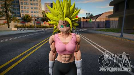 Bra (Universe 16) SSJ transformaciones v5 para GTA San Andreas