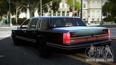 Lincoln Town Car 91th para GTA 4