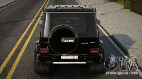 Mercedes-Benz G63 FL para GTA San Andreas