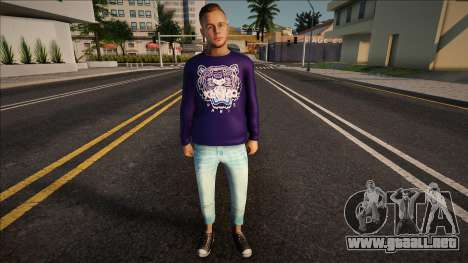 Joven fashionista para GTA San Andreas