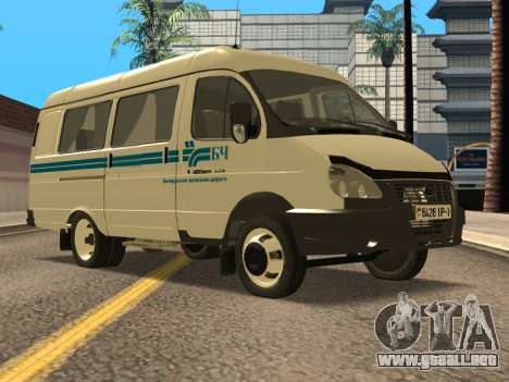 Gazelle 2705 Ferrocarril Bielorruso para GTA San Andreas