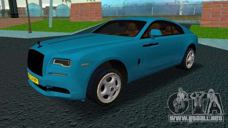 Rolls Royce Black Badge Wraith para GTA Vice City