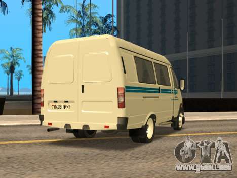 Gazelle 2705 Ferrocarril Bielorruso para GTA San Andreas