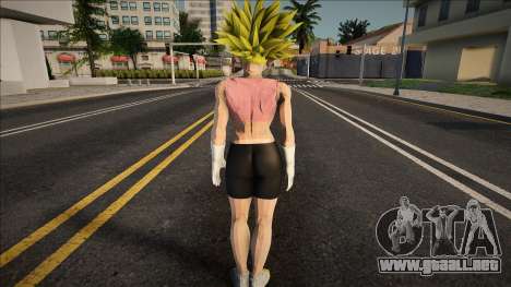 Bra (Universe 16) SSJ transformaciones v2 para GTA San Andreas