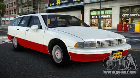 Chevrolet Caprice UL 92th para GTA 4