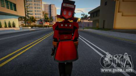 Lady Dispenser Red para GTA San Andreas