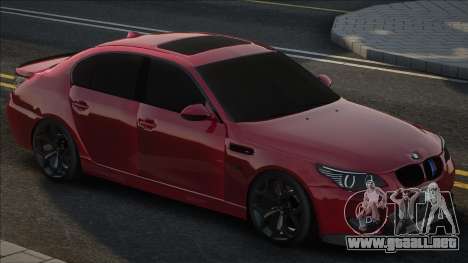 BMW M5 E60 Red para GTA San Andreas