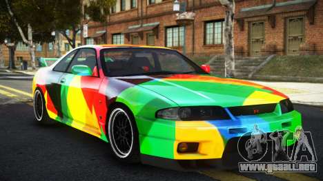 Nissan Skyline R33 LT-R S9 para GTA 4