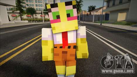 Bootleg Spongebob (Creepypasta) Minecraft para GTA San Andreas